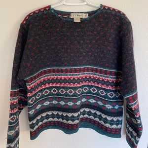 Vintage LL Bean Wool Sweater